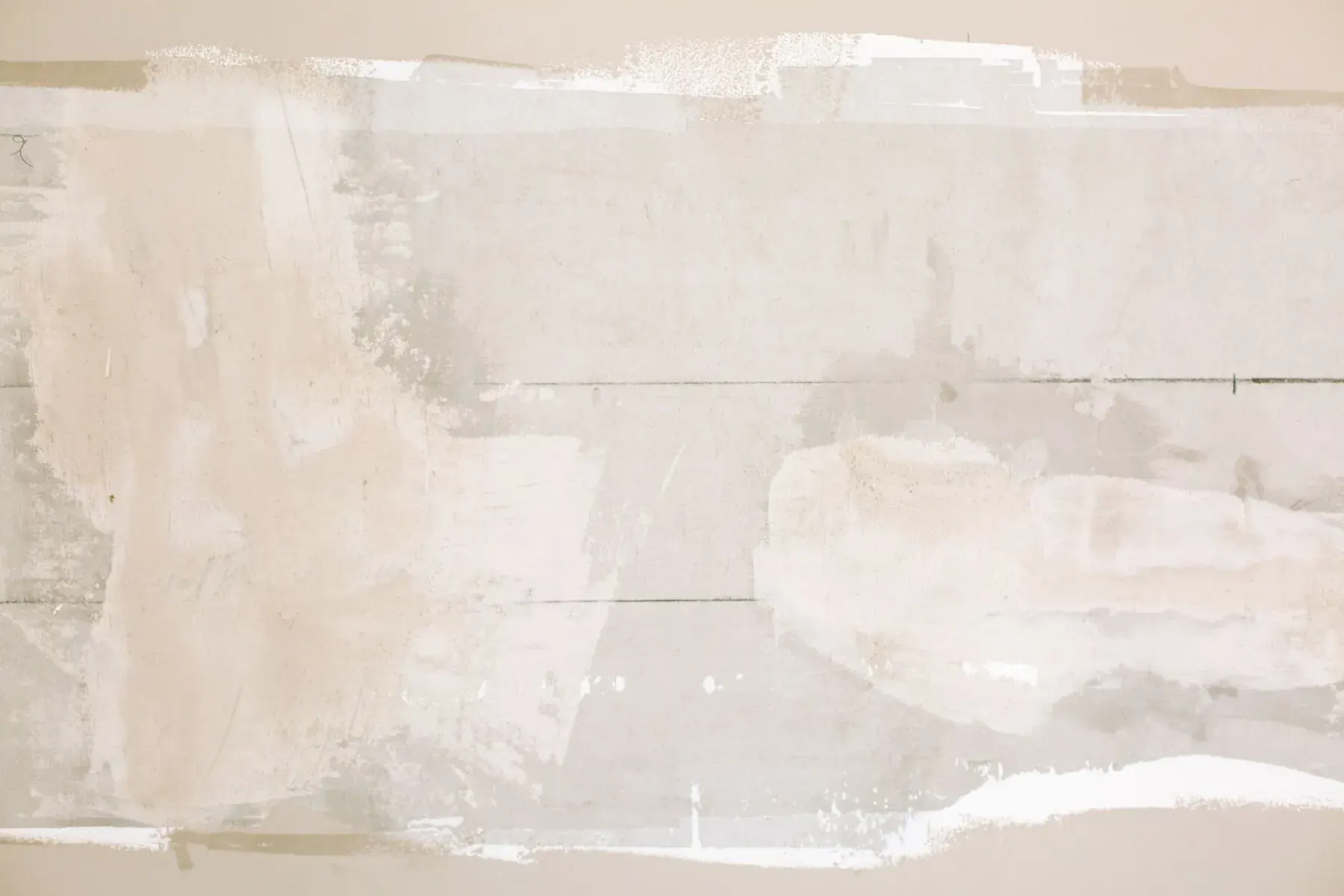 Ceiling repair in San Jose, CA: patched drywall surface before texture